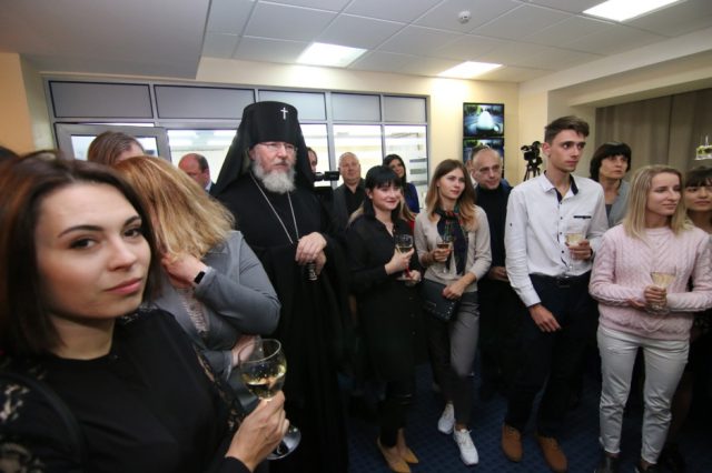 Архиепископ Евлогий принял участие в открытии медиа-холдинга «Відкритий»