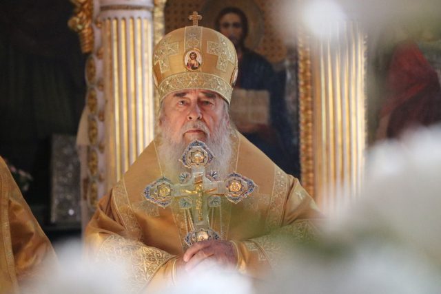 В день 25-летия служения на Днепропетровской кафедре – митрополит Ириней совершил Божественную Литургию