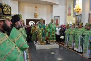 Архиепископ Евлогий поздравил митрополита Луку с днем Архиерейской хиротонии