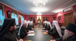 Журналы заседания Священного Синода Украинской Православной Церкви от 13 ноября 2018 года