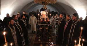 Служение управляющего Днепропетровской епархией митрополита Иринея во вторник первой седмицы Великого поста 2019 года