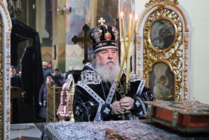 Митрополит Ириней совершил первую Литургию Преждеосвященных Даров в Великом посту 2019 года
