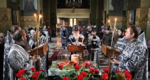 Служение управляющего Днепропетровской епархией митрополита Иринея в пятницу первой седмицы Великого поста 2019 года