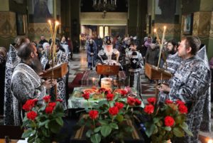 Служение управляющего Днепропетровской епархией митрополита Иринея в пятницу первой седмицы Великого поста 2019 года