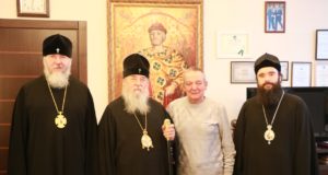Днепропетровские архипастыри поздравили ректора ДНУ с днем рождения