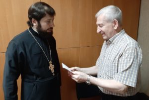 Секретарь Днепропетровской епархии награжден медалью «За заслуги»