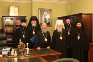 Иерархи Днепропетровской епархии вместе со своим Предстоятелем молитвенно отметили день его Ангела