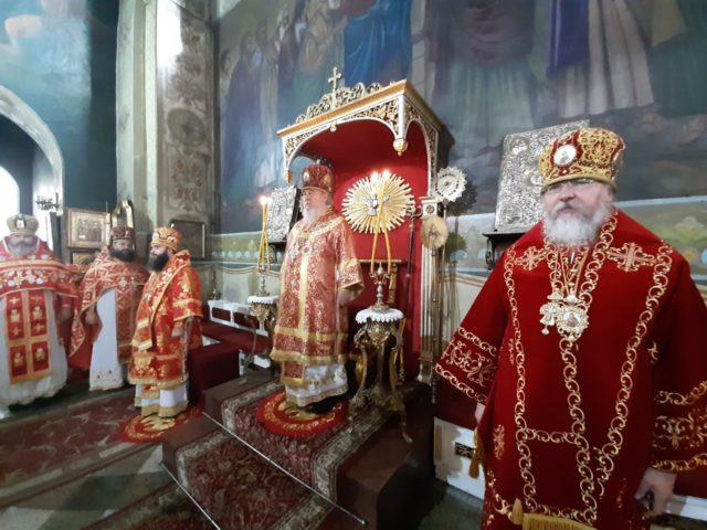 Празднование Собора новомучеников и исповедников Екатеринославских