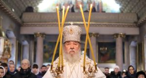 В Неделю 30-ю по Пятидесятнице митрополит Ириней посетил Спасо-Преображенский кафедральный собор г. Днепра